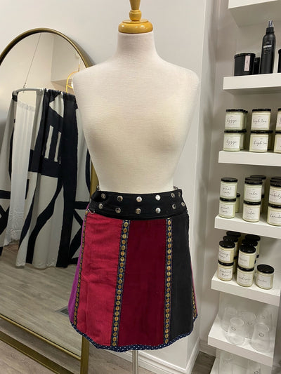 Pre Loved, Zand Amsterdam Adjustable Skirt, Reversible