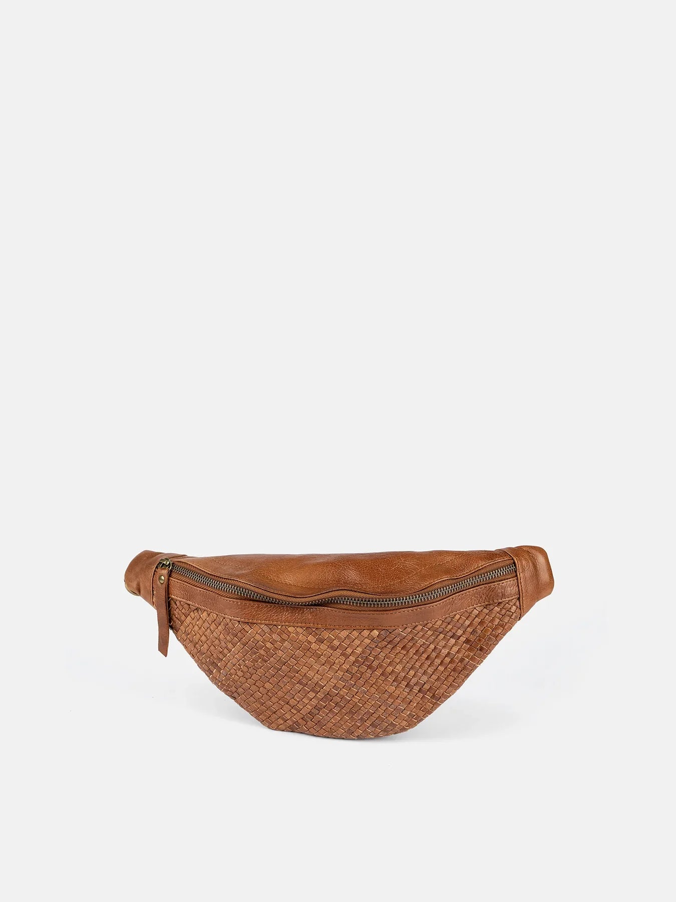 Leather Bumbag, Abarna Urban, Walnut, From Re:Designed (7017422356542)