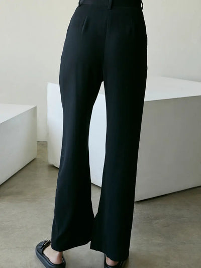 Pre-loved, Addie Trousers, Black, New With Tags