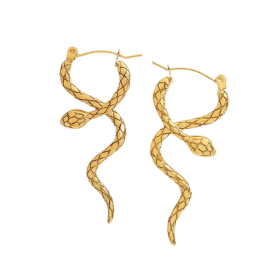 Axel, Earrings, Gold Plated