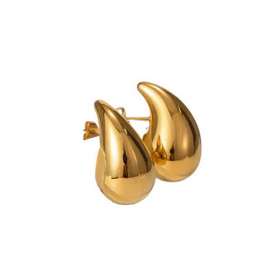 Baline, Earrings, Waterproof, Gold & Silver