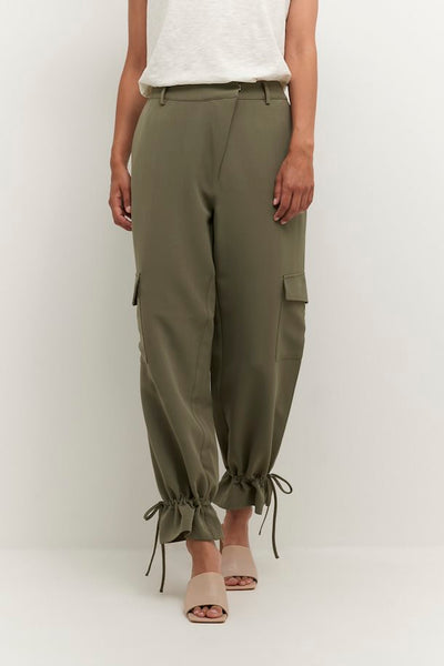 Pre-Loved Culture, Cumin Cargo Trousers, New with tags