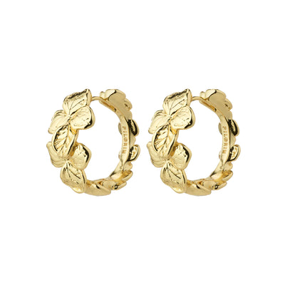 Echo Recycled Hoop earrings, Gold