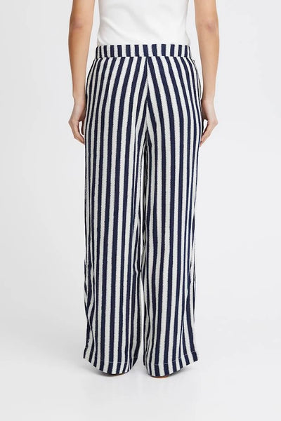 Ichi, Marrakech Striped Pants, Total Eclipse Stripe