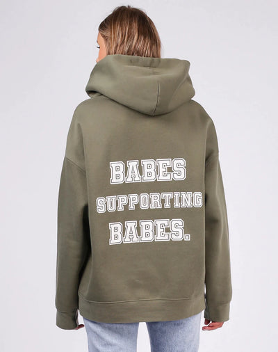 Pre-Loved, Brunette, Babes supporting Babes Big Sister Hoodie