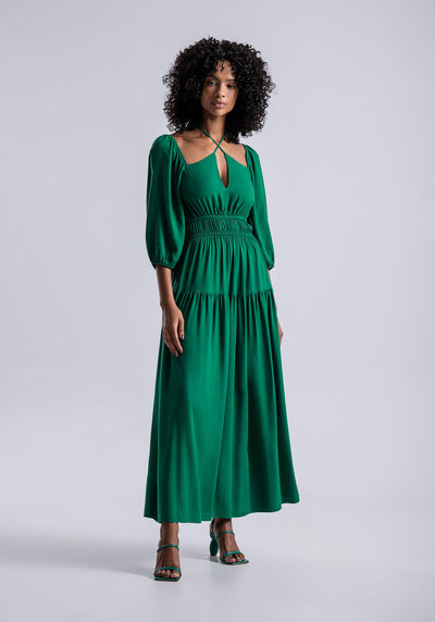 Pre-Loved, Verde Maxi Dress