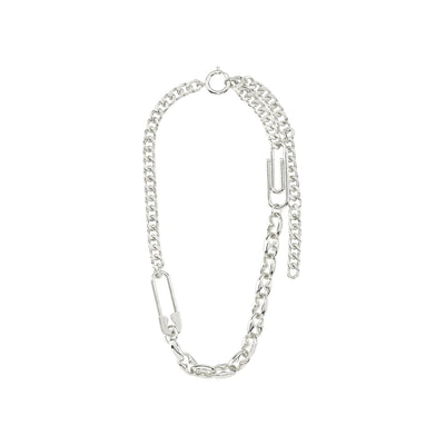 Pace Recycled Chain Necklace, in Silver