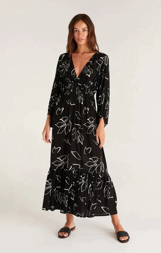 Pre-Loved, Z Supply, Celina Abstract Maxi Dress