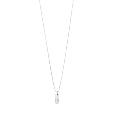 Freedom Crystal Pendant Necklace, Siler (7033408094270)