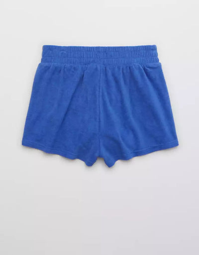 Pre-Loved, Aerie Terrycloth Shorts Blue *From Remi's Closet