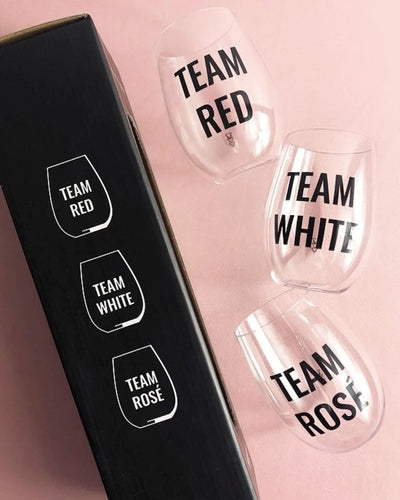 Team Wine Cup Set