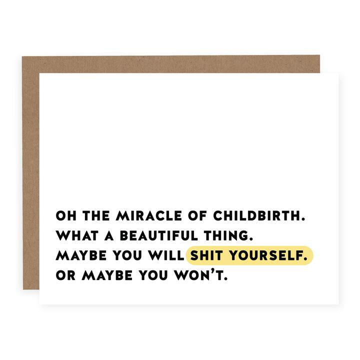 Miracle of Child Birth, card (4428402458686)