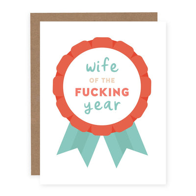 Wife of the Fucking Year, Card (4813891371070)