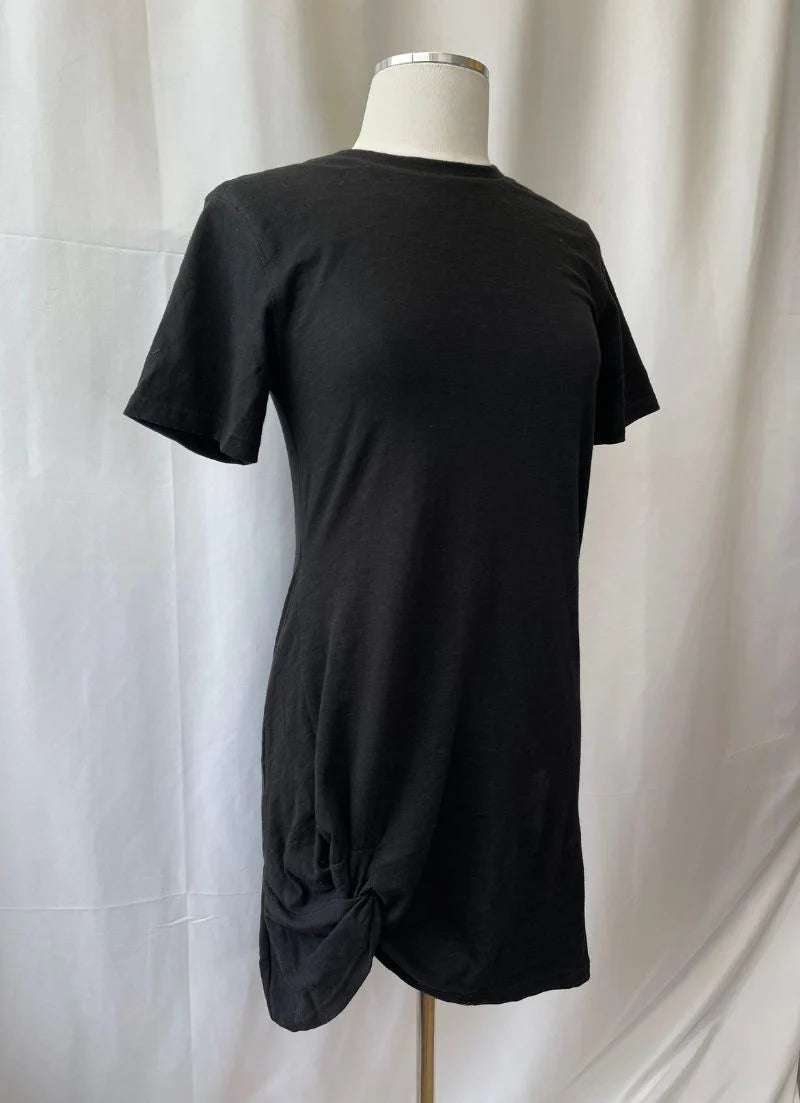 Tiana T-shirt Dress, Black (last one)