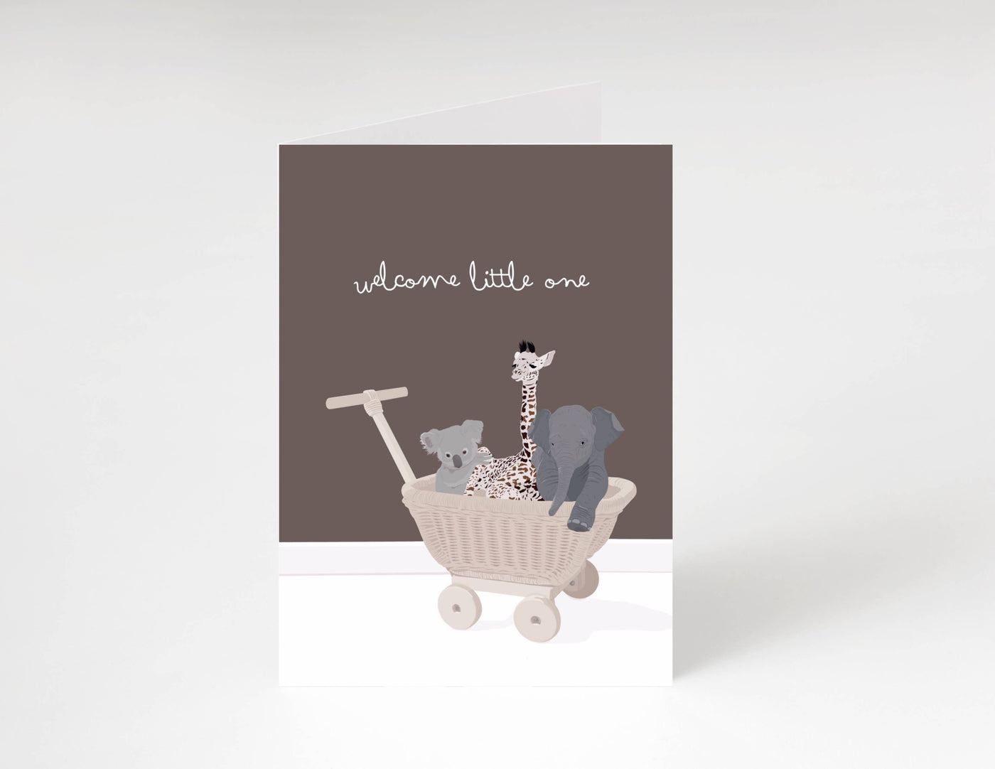 New Baby Card, Welcome Little One (6636965036094)
