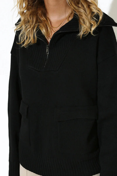 Pre-loved, Madison the Label Charlize Knit, Black
