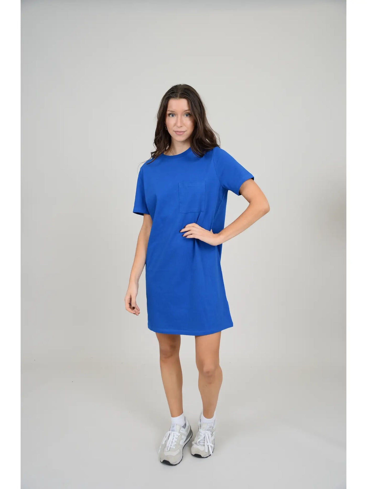 Dara T-shirt Dress, Blue