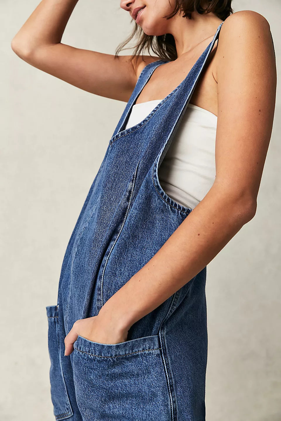 Free People, High Roller Jumpsuit, Sapphire Blue