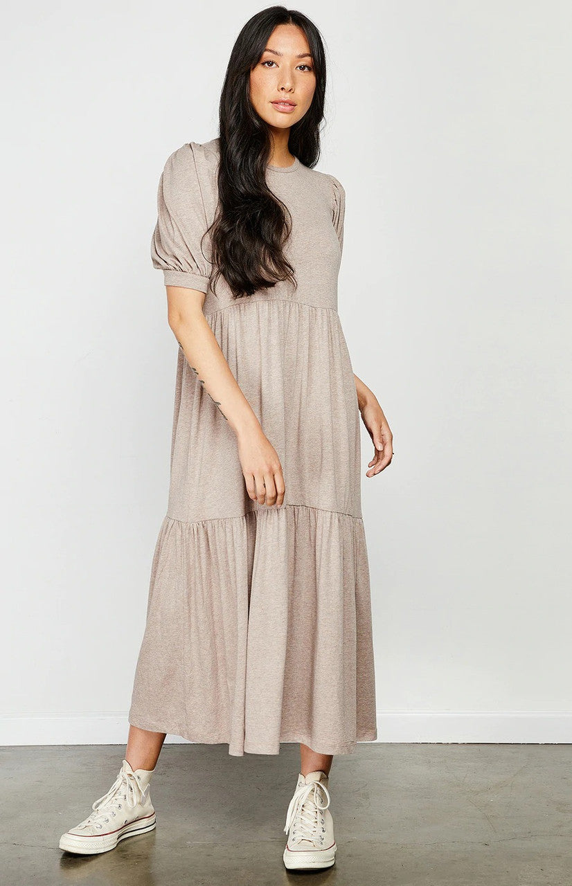 Pre-Loved, Gentle Fawn Sienna Dress Heather Taupe