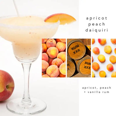 Apricot Peach Daiquiri , Soy Candle