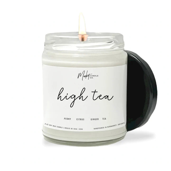 Candle, High Tea, White Label