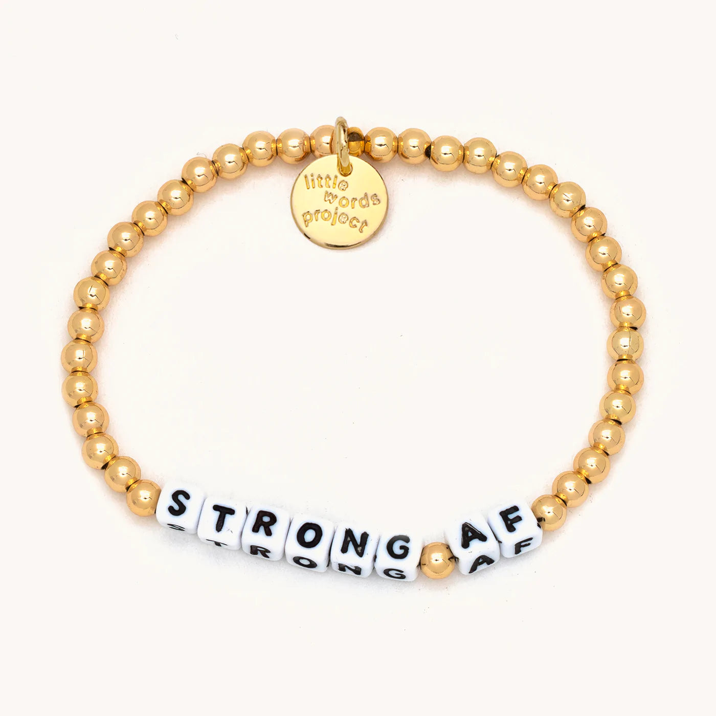 Strong AF Gold Bracelet (6997401829438)