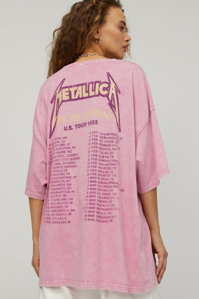 PRE-LOVED Daydreamer LA Metallica 1985 Tour Tee, O/S