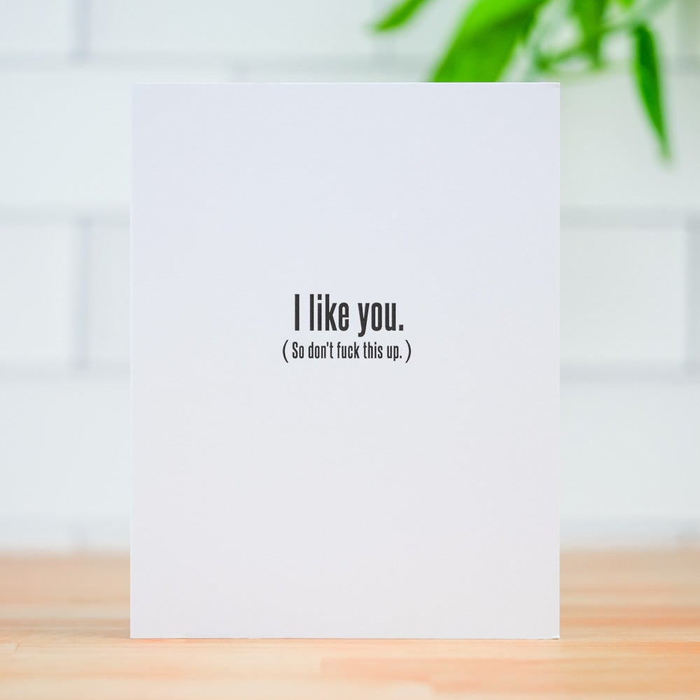 Card, "I like you..." (6843029487678)