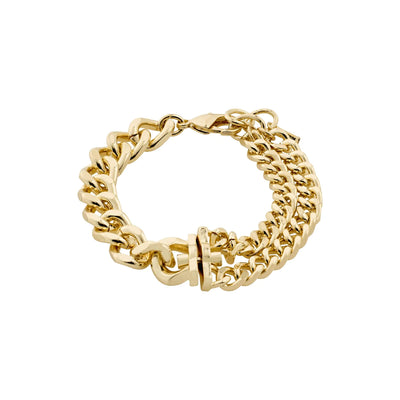 Gold Curb Chain bracelet