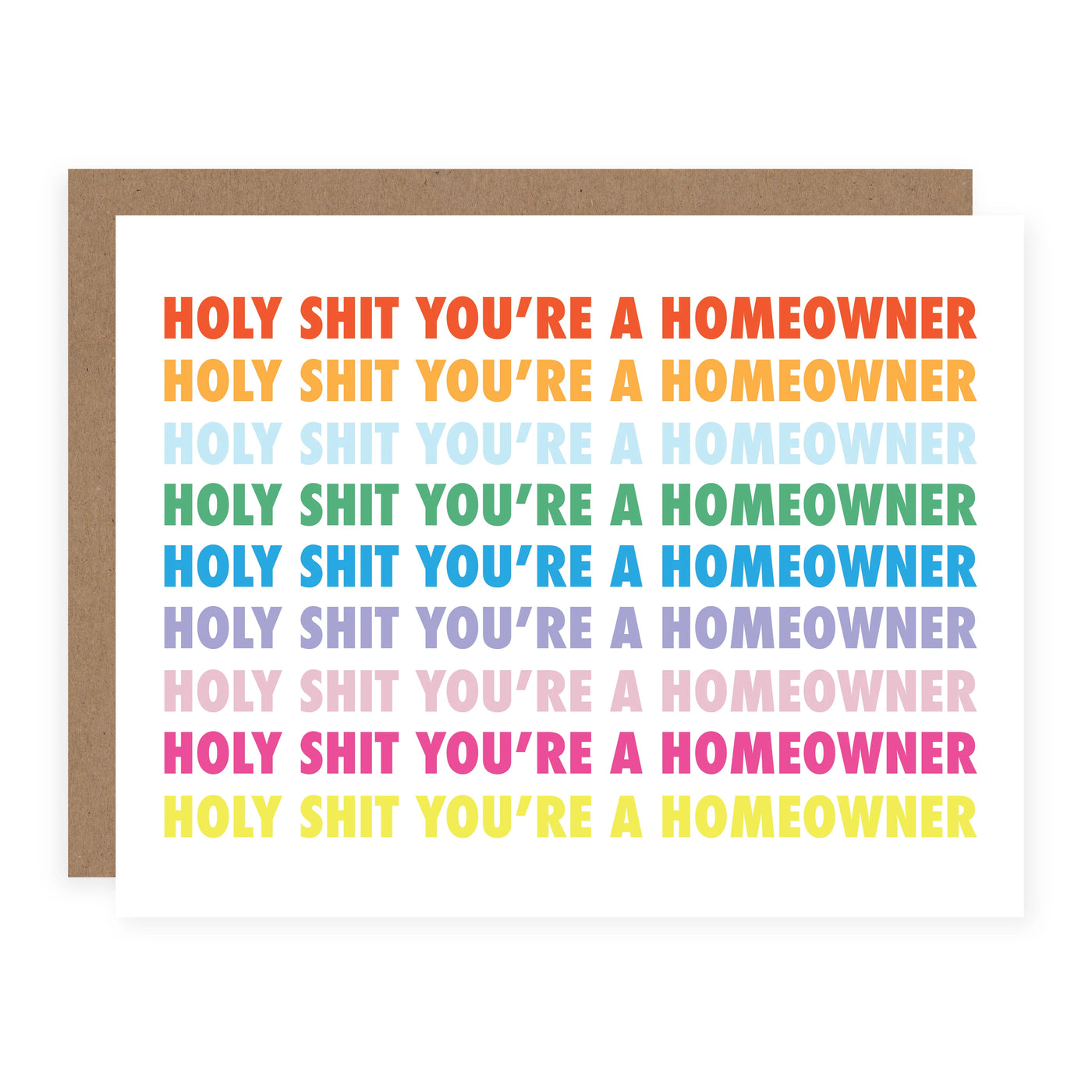 Holy Shit, Homeowner, card (6965044478014)