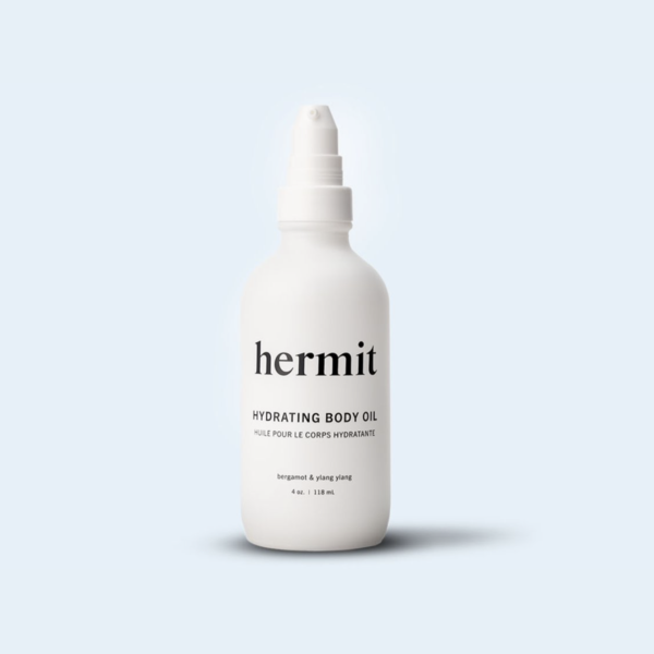 Hermit Hydrating Body Oil, Bergamot & Ylang Ylang (6918123552830)