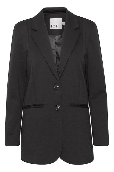 Ichi Kate Oversized Blazer, Black (*Excluded from SALE)