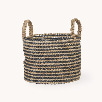 Medium Striped Basket