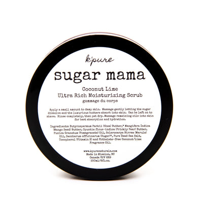 Sugar Mama Ultra Rich Moisturizing Scrub, Citrus (6758113017918)