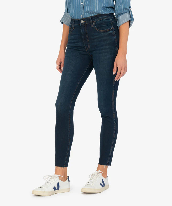 Kut From the Kloth, Connie High Rise Fab-Ab Ankle Skinny, Alter Wash