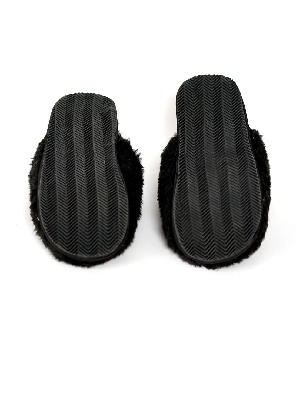 Comfy black slippers
