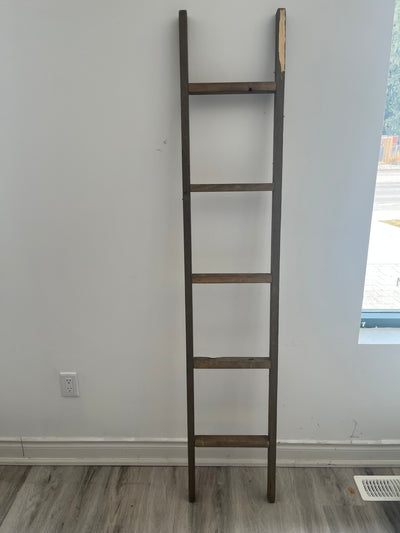 6 foot rustic ladder