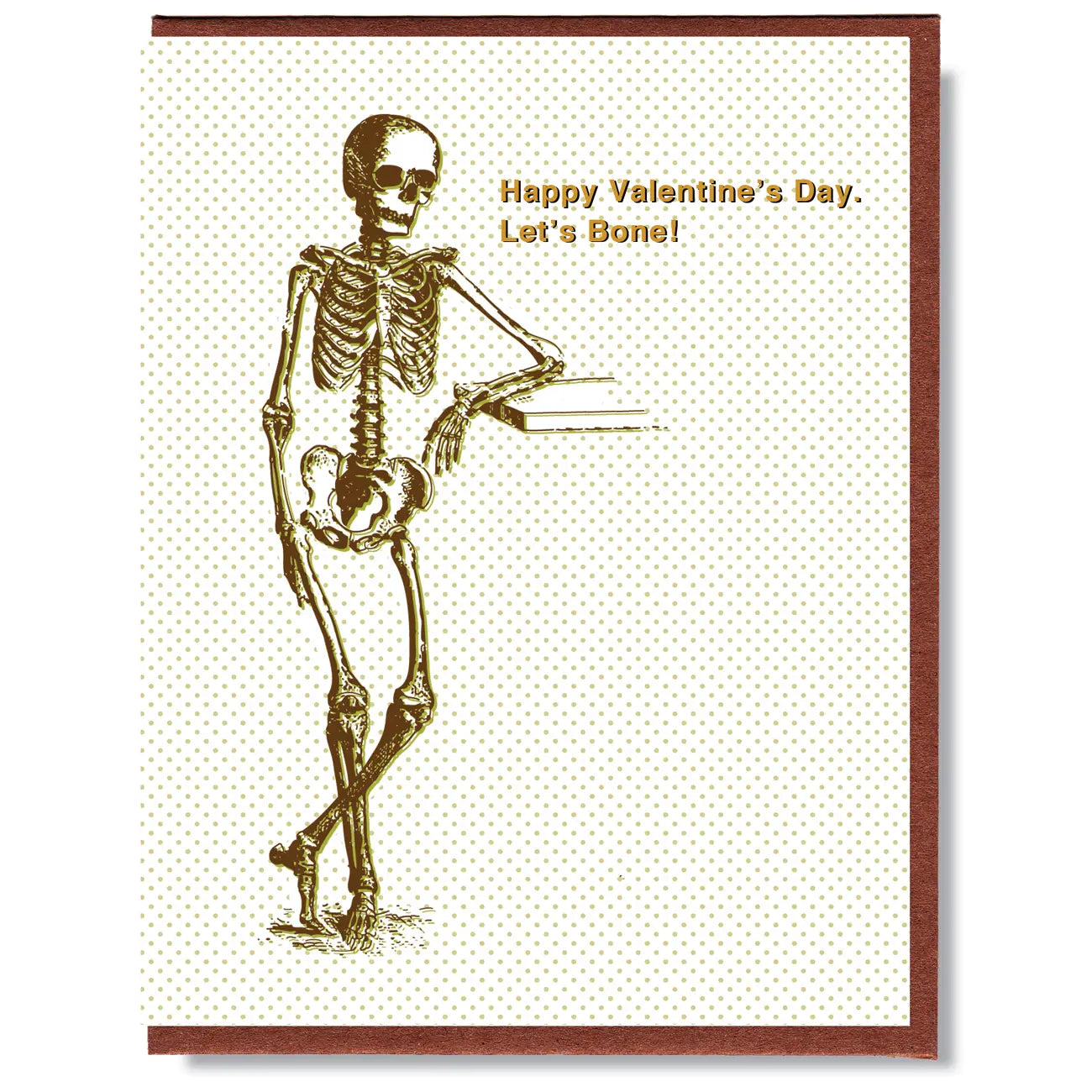 Let's Bone Valentines Card