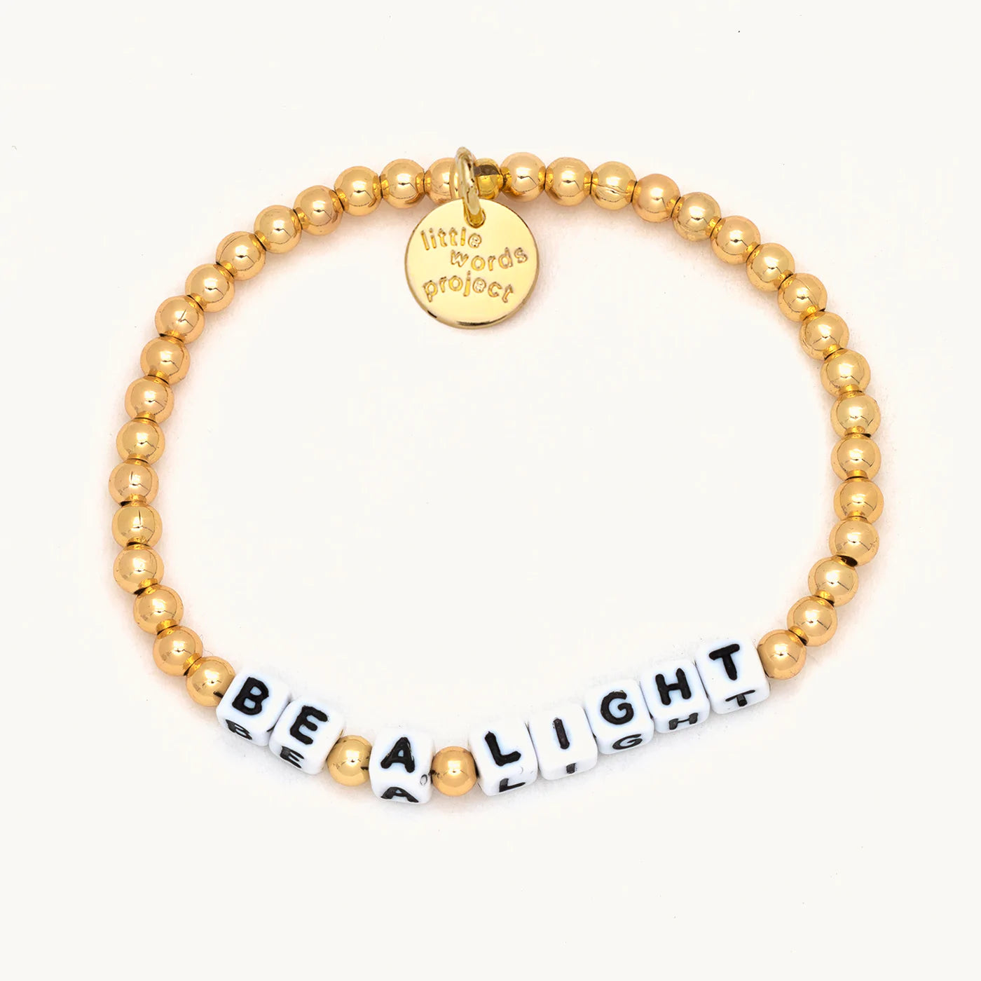 Be a Light Bracelet Gold (6997397143614)