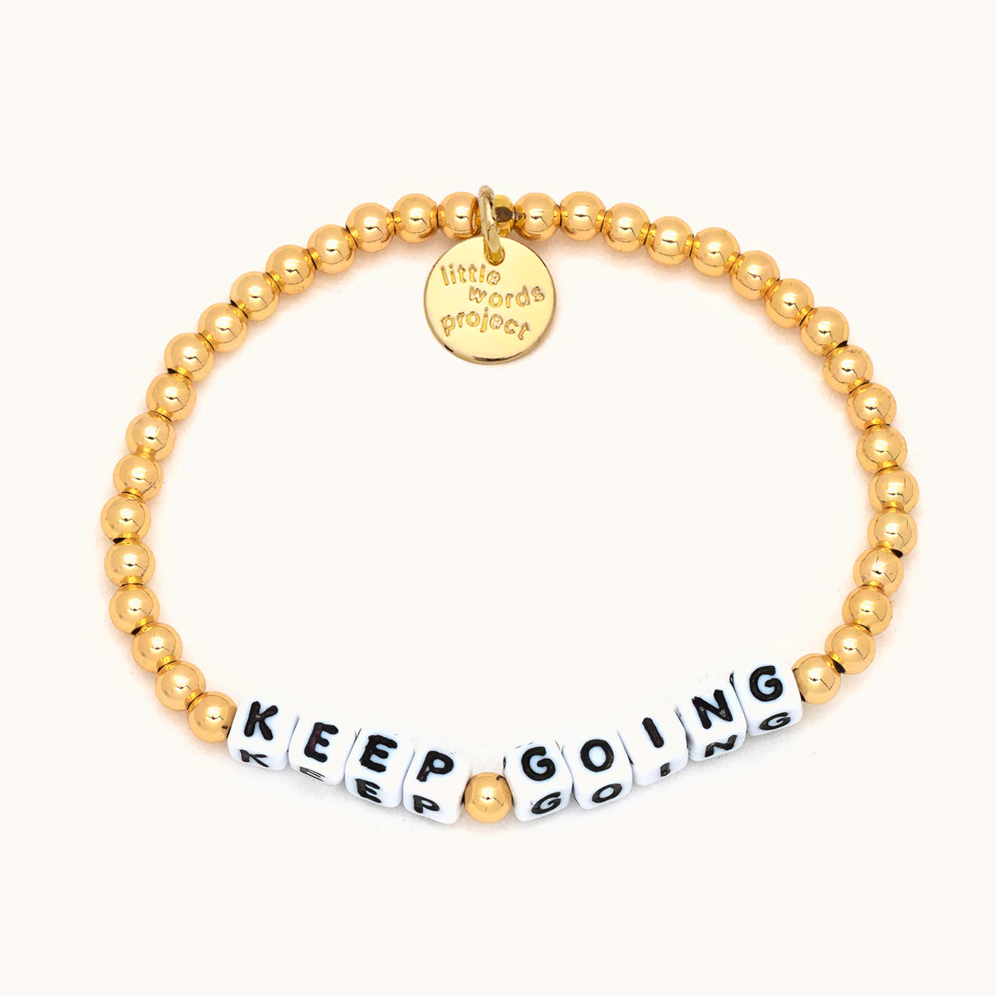 Keep Going Gold Bracelet (6997399306302)