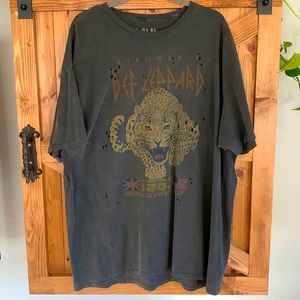 Pre-Loved, Urban Outfitters Def Leopard Tee (From Remi's Closet)