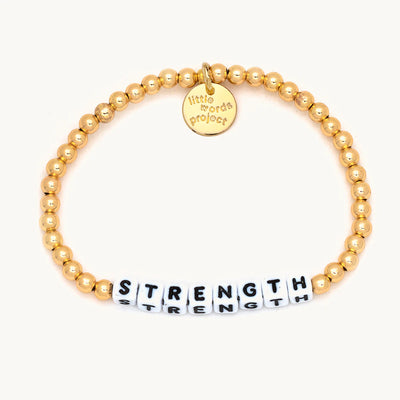 Strength Gold Bracelet (6997401796670)
